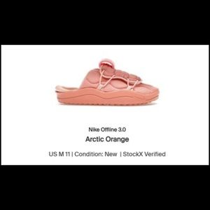 Size 11 Nike Offline 3.0 Arctic Orange-New